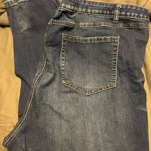 Cato distressed skinny jeans